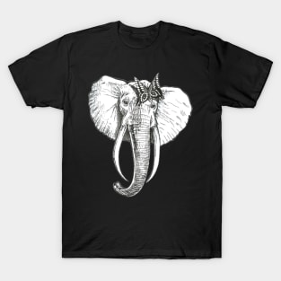 elephant and butterfly T-Shirt